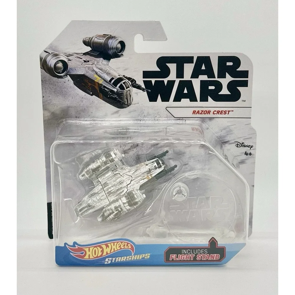 Hot Wheels Star Wars Starships Lot Razor Crest Falcon Grogu Vader TIE AT-ST NIB